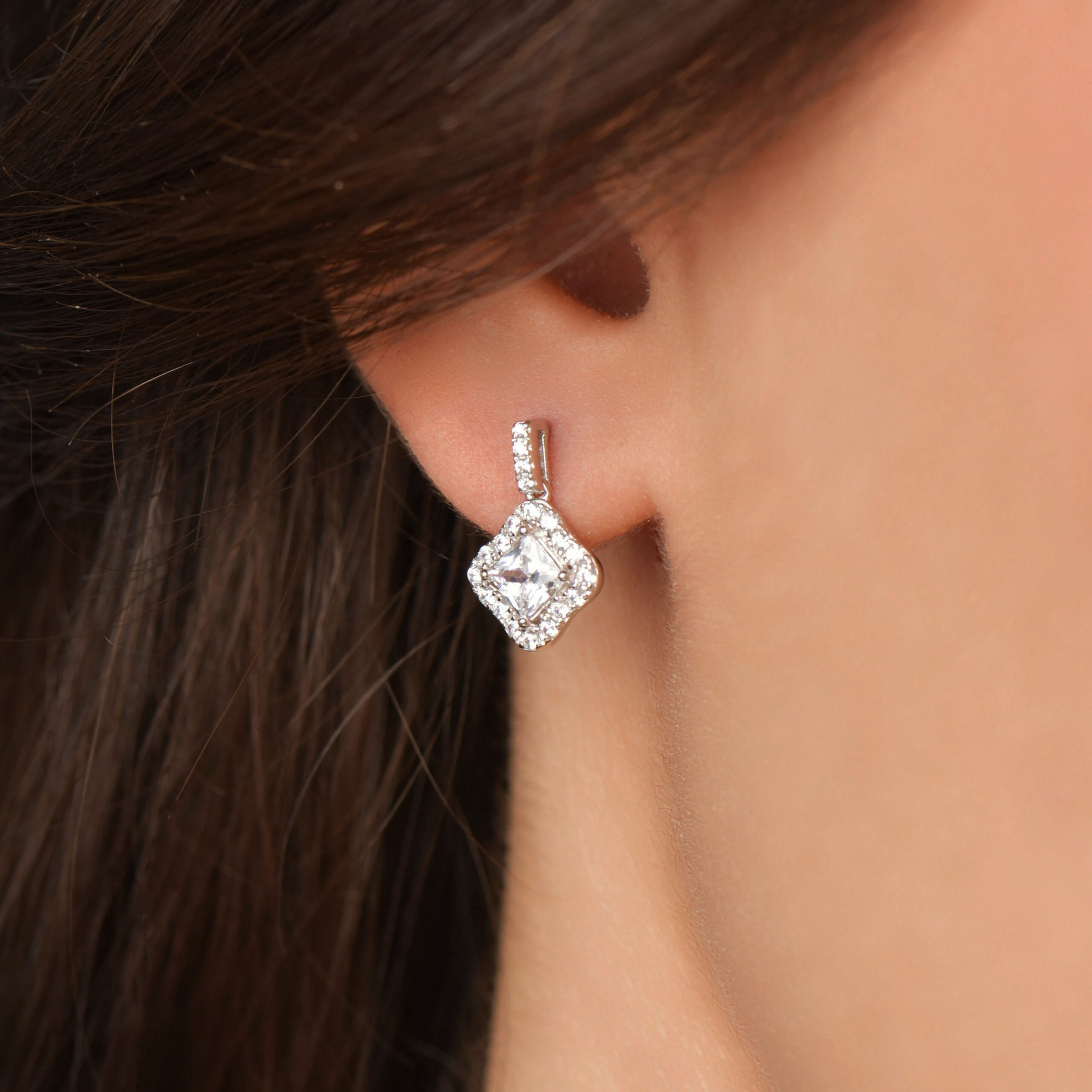 Boucles d'oreilles Etoile, autre vue