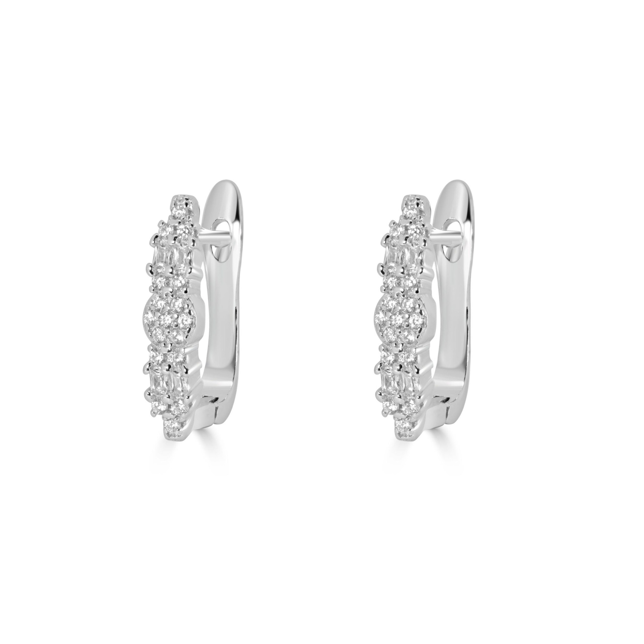 Boucles Silver Halo, autre vue