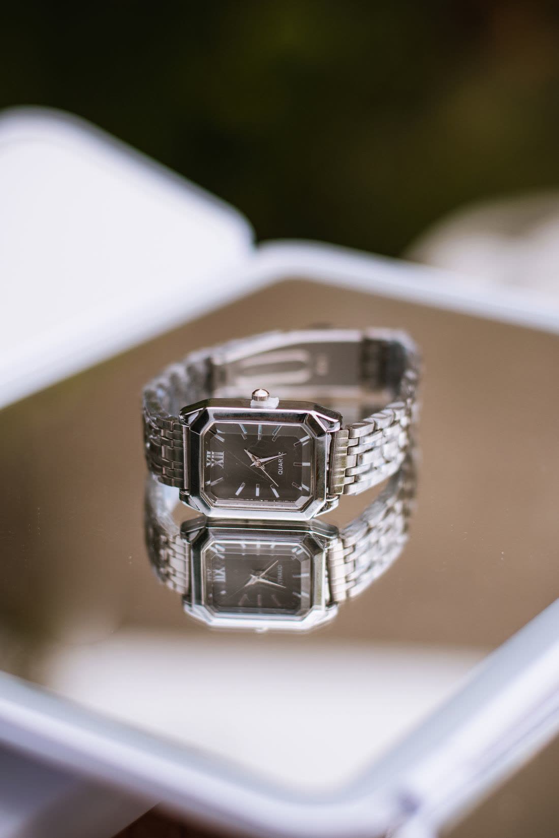 Montre Acier Cadran Noir